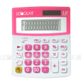 12 chiffres Taille moyenne 12 chiffres Calculatrice de bureau à double alimentation (LC229A)